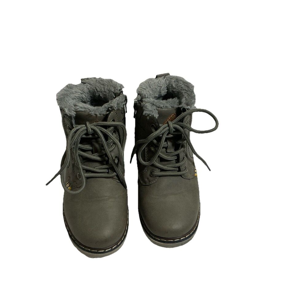 Mishansha Kids Winter Boots Size 28/ 11 Water Resistant Lined Inside Boys Girls